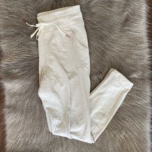 Calia by Carrie Underwood Effortless Cotton Legging Drawstring Oatmeal